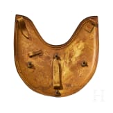 A gorget for Prussian Enlisted Men Guard du Corps