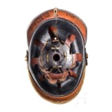 Helm M 1895 f&uuml;r Mannschaften der Linieninfanterie, datiert 1911