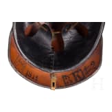 Helm M 1895 f&uuml;r Mannschaften der Linieninfanterie, datiert 1911