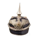 Helm f&uuml;r Offiziere der Schlossgarde-Kompanie, Berlin, um 1914