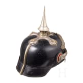 Helm f&uuml;r Offiziere der Schlossgarde-Kompanie, Berlin, um 1914