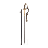 Damast-Degen M 1889 f&uuml;r Offiziere der Infanterie, um 1905