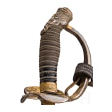 Damast-Degen M 1889 f&uuml;r Offiziere der Infanterie, um 1905