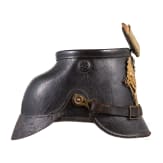 Tschako M 1895/97 f&uuml;r Mannschaften der J&auml;ger-Bataillone, datiert 1903