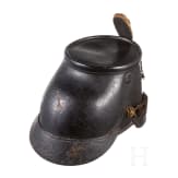 Tschako M 1895/97 f&uuml;r Mannschaften der J&auml;ger-Bataillone, datiert 1903