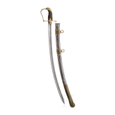 Parderkopfs&auml;bel f&uuml;r Offiziere der Kavallerie, um 1820