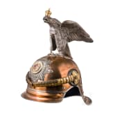 Helm f&uuml;r Offiziere des Regiments Garde du Corps