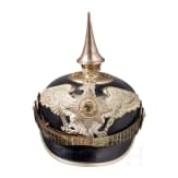 Helm f&uuml;r Offiziere im Garde-Pionier-Bataillon oder im Garde-F&uuml;silier-Regiment, um 1914