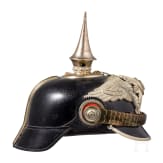 Helm f&uuml;r Offiziere im Garde-Pionier-Bataillon oder im Garde-F&uuml;silier-Regiment, um 1914