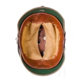 Kammhelm f&uuml;r Offiziere der K&ouml;niglich S&auml;chsischen Gendarmerie, 1878 - 1918