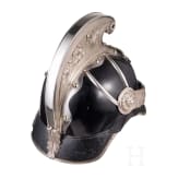 Kammhelm f&uuml;r Offiziere der K&ouml;niglich S&auml;chsischen Gendarmerie, 1878 - 1918