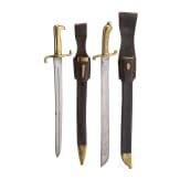 Faschinenmesser M 1845, Sachsen, und SG U/M, Preu&szlig;en