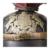 Tschapka f&uuml;r Offiziere im Ulanen-Regiment K&ouml;nig Karl (1. W&uuml;rttembergisches) Nr. 19, um 1910