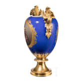 K&ouml;nig Wilhelm I. von W&uuml;rttemberg - gro&szlig;e KPM-Prunkvase, um 1850