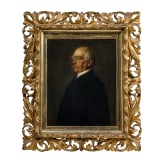 Alfred H&ouml;hn (1875 - ?) - Halbportrait des Reichskanzlers Otto von Bismarck