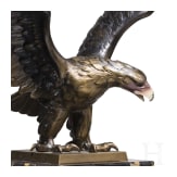 Gro&szlig;er Tischadler auf Steinsockel, 20. Jhdt.