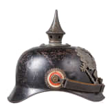 Stahlblech-Ersatzhelm, um 1914/15