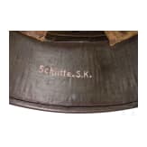 Stahlhelm M 16 mit Mimikry- Tarnanstrich