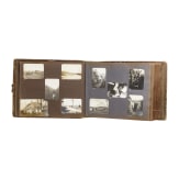 Gro&szlig;es Fotoalbum eines deutschen Kriegsteilnehmers von der Westfront