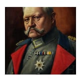 Generalfeldmarschall Paul von Hindenburg (1847 - 1934) - Portraitgem&auml;lde von Ernst Zimmer, um 1914