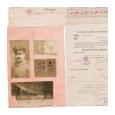 Nachlass des Luftschiffers Leopold Berliner vom Luftschiffer-Bataillon Nr. 5