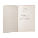Oberleutnant Hermann G&ouml;ring - Flugbuch Nr. 5 vom 10. Juni 1917 bis zum 1. Juni 1918