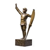 Patriotische Pilotenfigur
