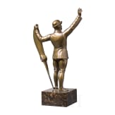 Patriotische Pilotenfigur