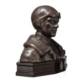 Lebensgro&szlig;e B&uuml;ste eines deutschen Piloten im Ersten Weltkrieg, 20. Jhdt.