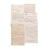 Reichskommissar Dr. Carl Peters (1856 - 1918), Gr&uuml;nder Deutsch-Ostafrikas - 37 Briefe und Dokumente von 1908 - 1918 und Telegramm zur Rehabilitierung, 1937