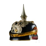 A helmet for Baden Dragoon Reserve Officers, with bush