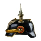 A helmet for Baden Dragoon Reserve Officers, with bush