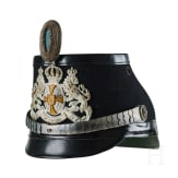A shako for Bavarian Telegraph Reserve Officers