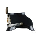 A shako for Bavarian Telegraph Reserve Officers