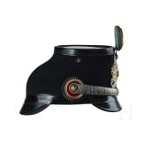 A shako for Bavarian Telegraph Reserve Officers
