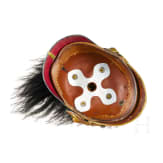 A helmet for IR 117 Hessian Officers, with bush