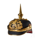 Hessen - Helm eines Offiziers des IR 117, 9. Kompanie (Pioniere)