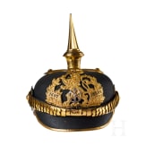 Hessen - Helm eines Offiziers des IR 117, 9. Kompanie (Pioniere)
