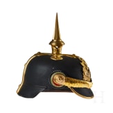 Hessen - Helm eines Offiziers des IR 117, 9. Kompanie (Pioniere)
