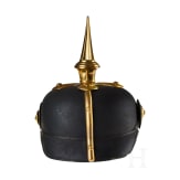 Hessen - Helm eines Offiziers des IR 117, 9. Kompanie (Pioniere)