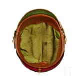 Hessen - Helm eines Offiziers des IR 117, 9. Kompanie (Pioniere)