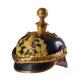 A helmet for Hessian Field Artillery 61 Officers