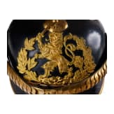 A helmet for Hessian Field Artillery 61 Officers