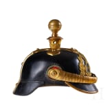 A helmet for Hessian Field Artillery 61 Officers