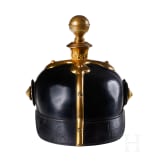A helmet for Hessian Field Artillery 61 Officers