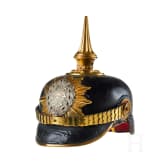 A helmet for IR 89 Mecklenburg Grenadier Officers