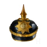 A helmet for Grenadier Regiment 89 Mecklenburg-Strelitz II Battalion Reserve Officers