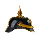 A helmet for Grenadier Regiment 89 Mecklenburg-Strelitz II Battalion Reserve Officers