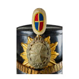 A shako for Mecklenburg Jaeger Battalion14 NCO Reserve, with bush