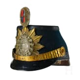 A shako for Mecklenburg Jaeger Battalion 14 Officers